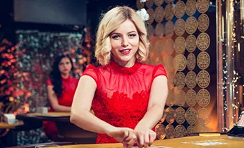 Bàn chơi Baccarat trực tuyến với dealer người thật trên Sumvip iOS, trải nghiệm casino chân thực.